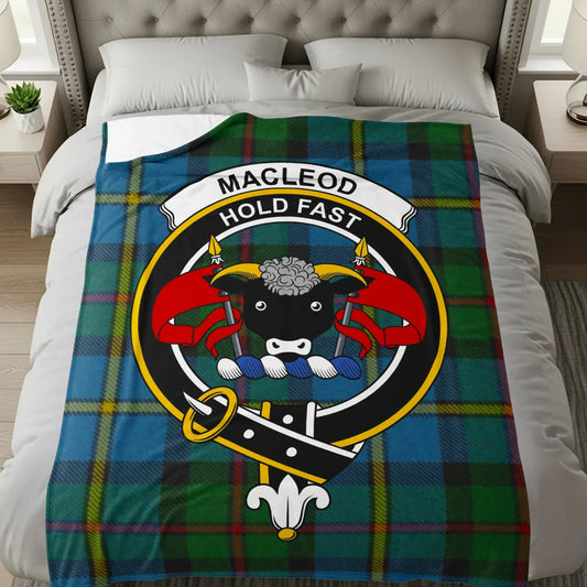 Macleod Hold Fast Clan Tartan Blanket product