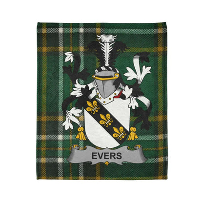 Evers Family Crest Tartan Plaid Blanket product