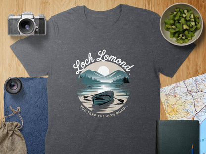Loch Lomond Scenic High Road Graphic T-shirt product