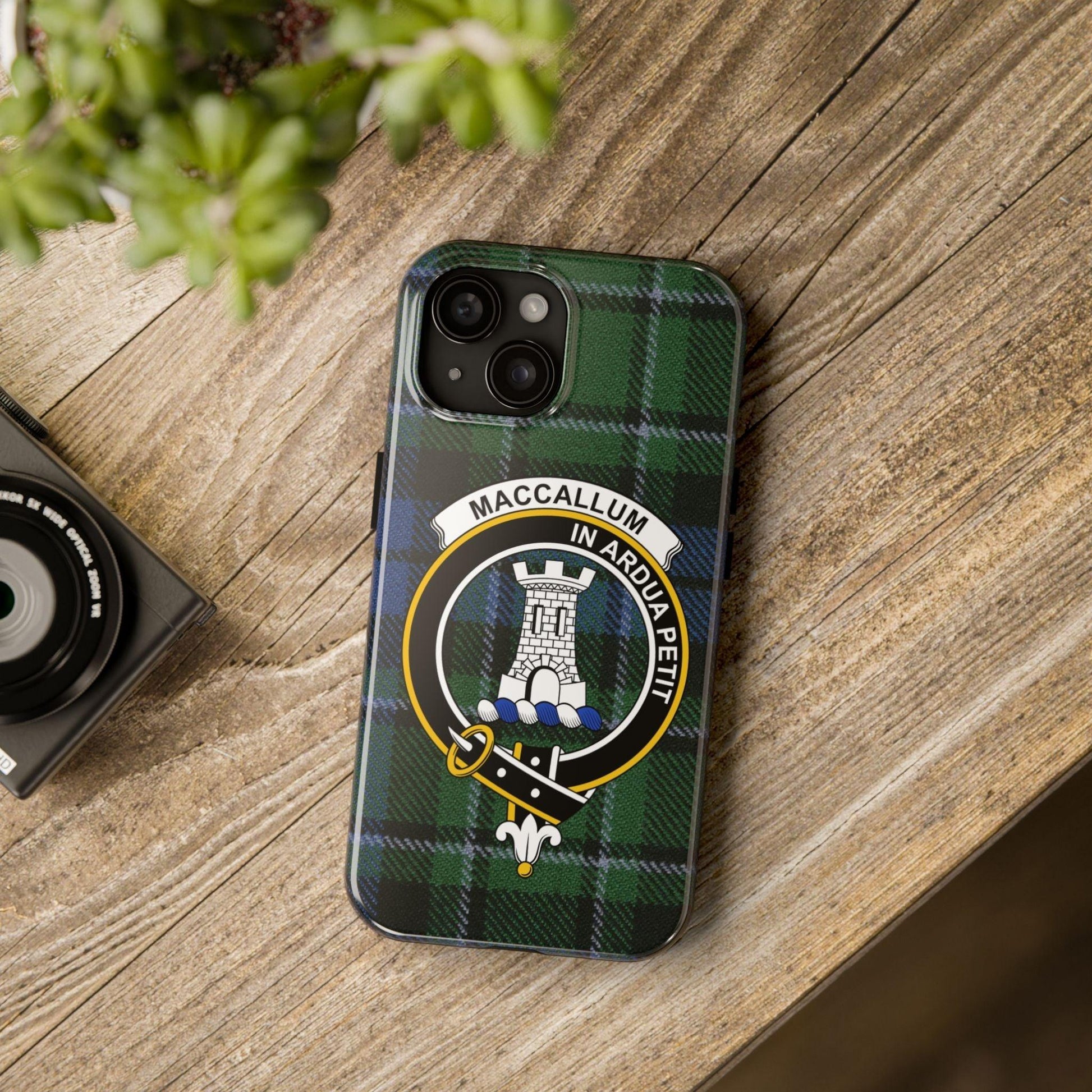 MacCallum Clan Scottish Tartan Cell Phone Case - Celtic Ancestry Gifts
