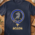 Wilson Scottish clan crest T-shirt in Navy