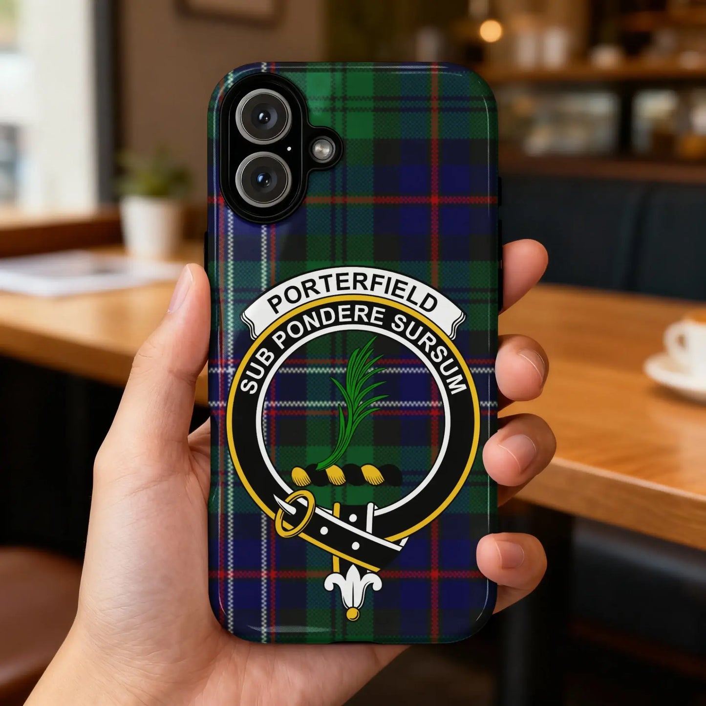 Porterfield Sub Pondere Sursum iPhone Case Cover