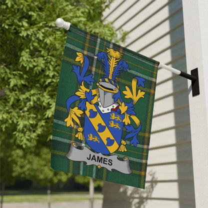 Custom Family Crest Outdoor Flag Decor product