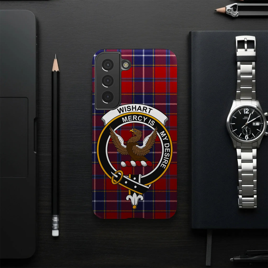 Wishart Mercy Is My Desire Crest Phone Case