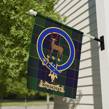 Strachan Scottish Clan Crest Outdoor Garden Flag product type
