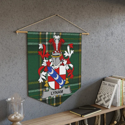 Lynam Family Crest Tartan Wall Hanging Decorative product type