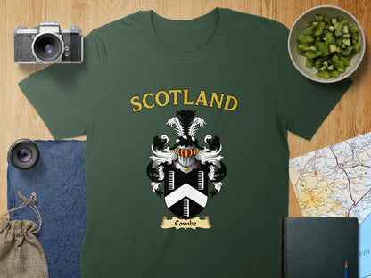 Scotland Combe Family Crest Graphic T-Shirt product