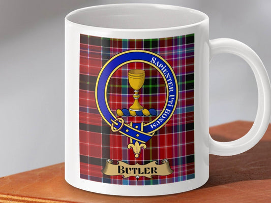 Scottish Clan Butler Tartan Plaid Design Mug product