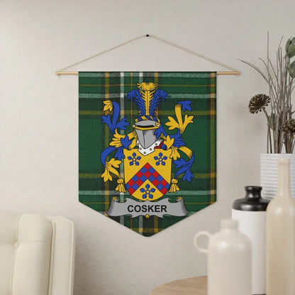 Personalized Family Crest Wall Hanging Home Decor product