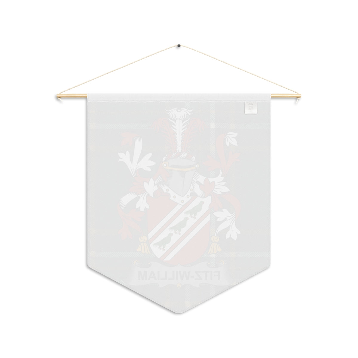 FITZ-WILLIAM Heraldic Family Crest Wall Banner product