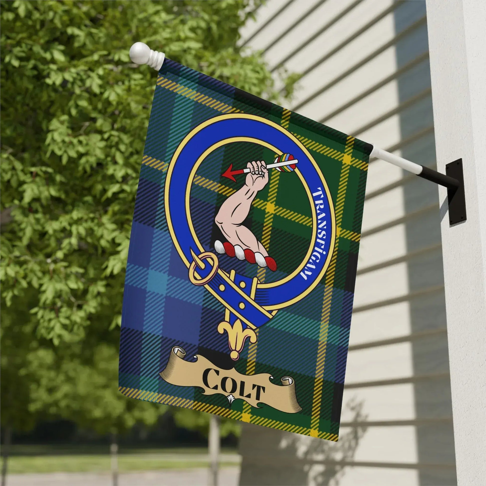 Tartan Flag with Unique Colt Design Flag product