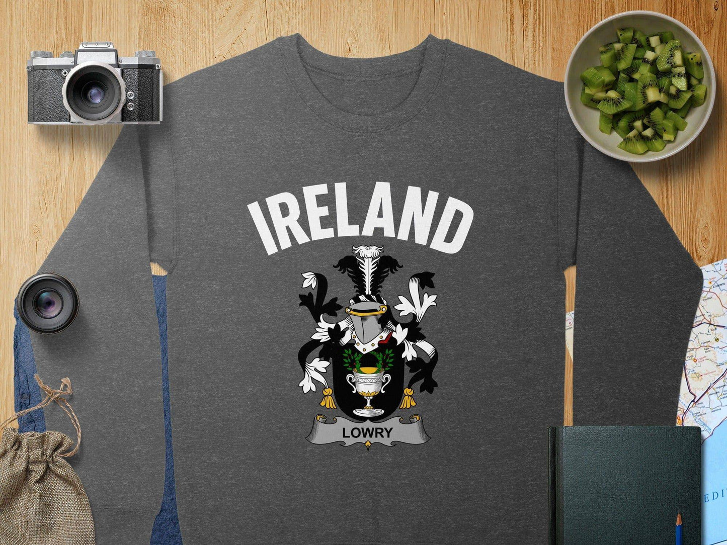 Ireland Lowry Crest Design Long Sleeve Shirt product