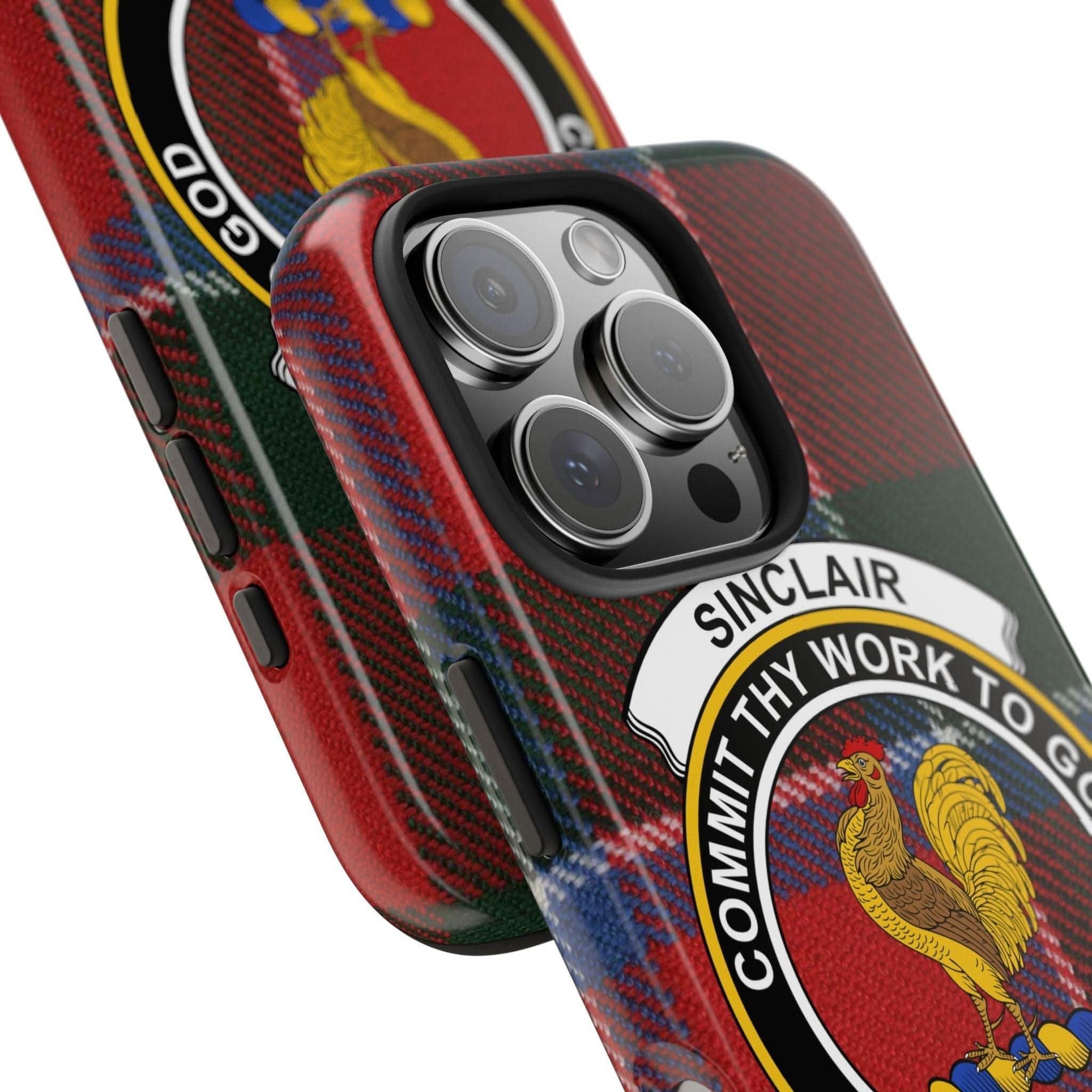 Sinclair Clan Scottish Tartan Cell Phone Case - Celtic Ancestry Gifts