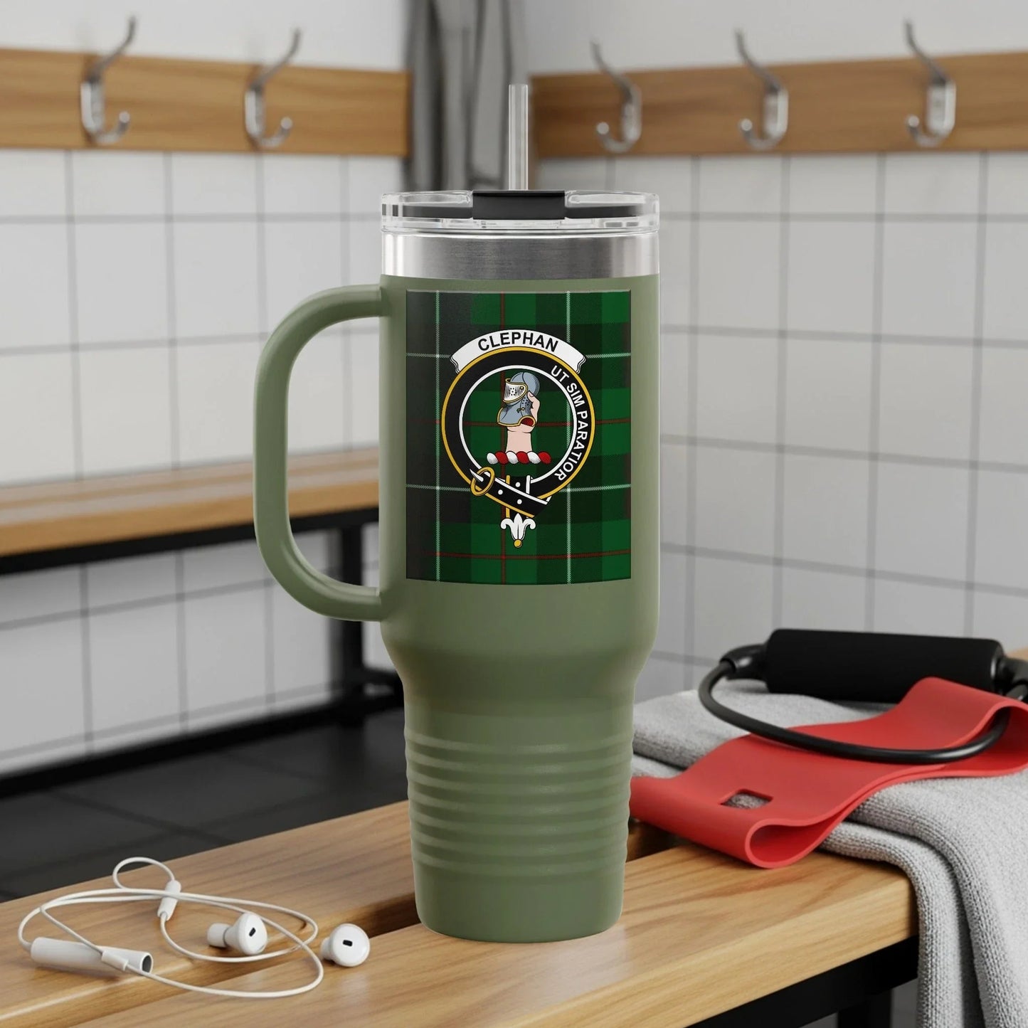 Scottish Clan Crest Travel Tumbler Mug product type