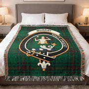 Clan Murray Tartan Woven Blanket – Scottish Heritage Throw