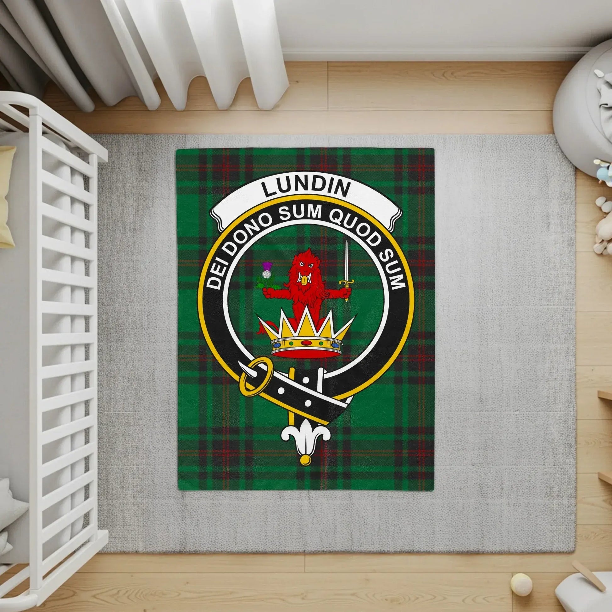 Traditional Scottish Family Crest Rug product