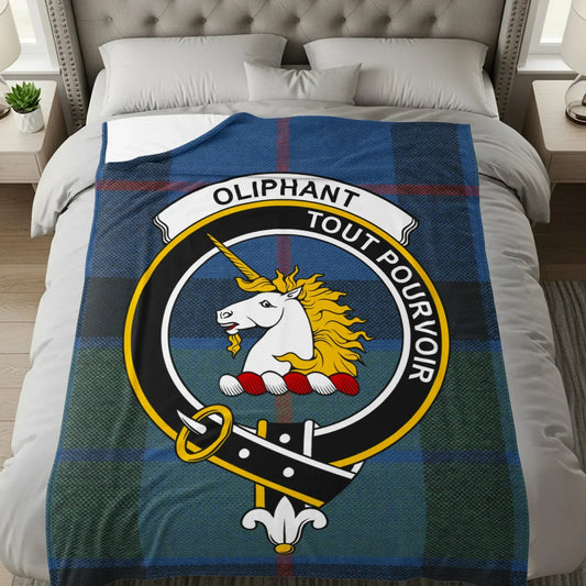 Oliphant Tout Pouvoir Unicorn Emblem Blanket product