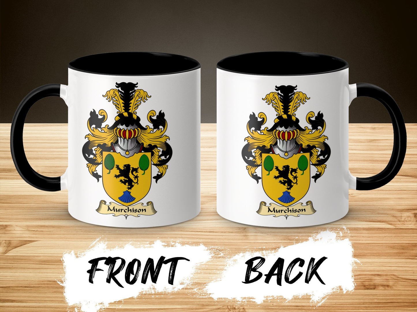 Scottish Clan Murchison Surname Coat of Arms Mug - Living Stone Gifts