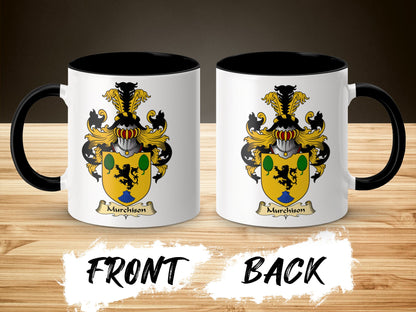 Scottish Clan Murchison Surname Coat of Arms Mug - Living Stone Gifts