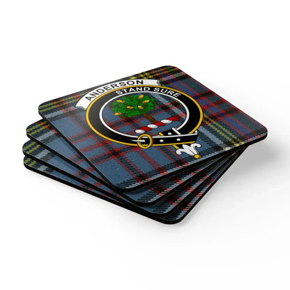 Stand Sure Anderson Clan Tartan Coaster product