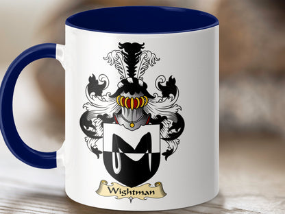 Wightman Scottish Coat of Arms Mug - Living Stone Gifts