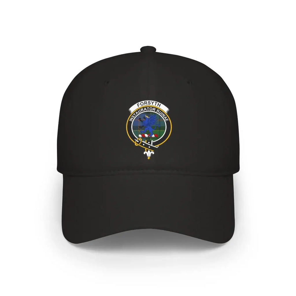 Forsyth Inspirator Ruime Embroidered Black Cap Hat