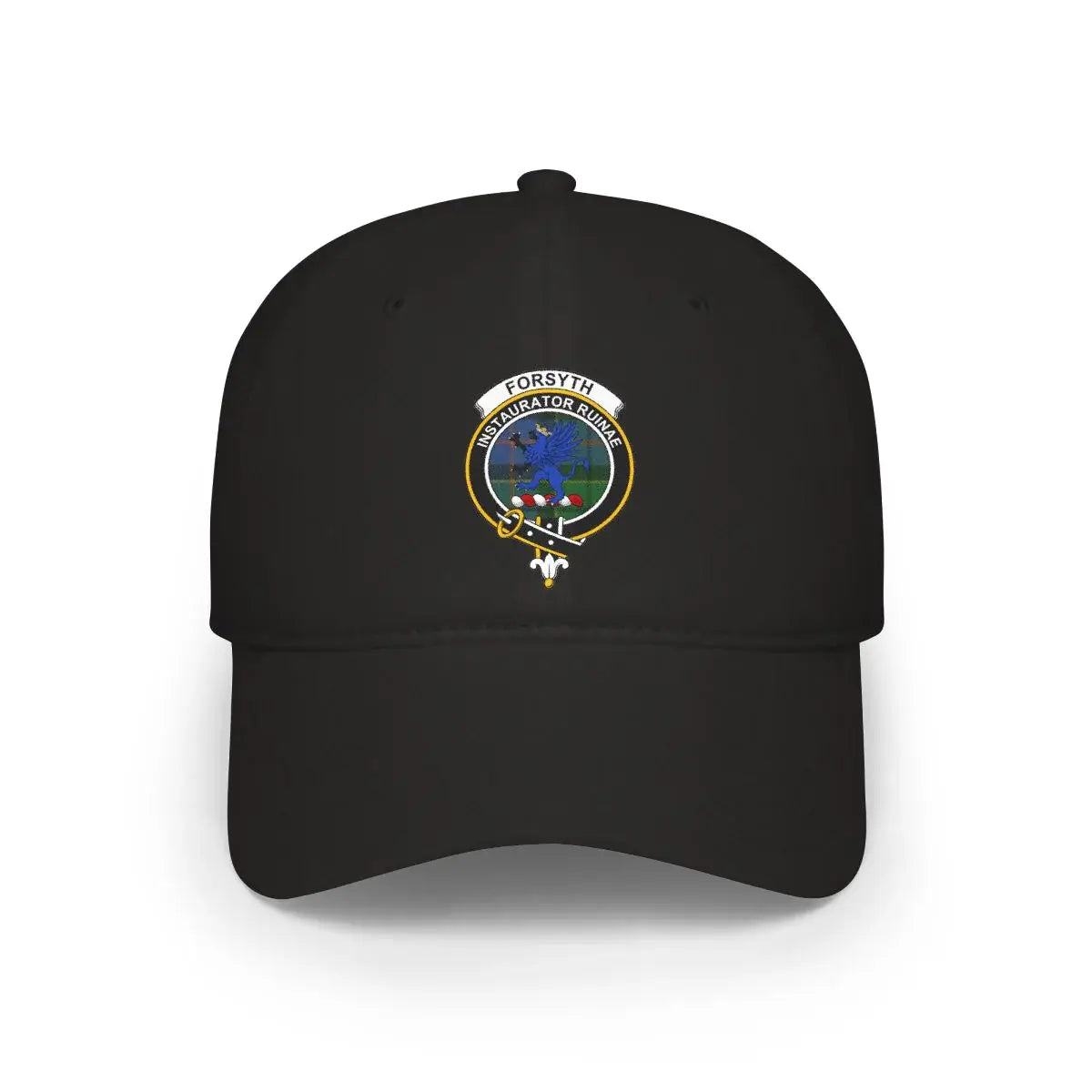 Forsyth Inspirator Ruime Embroidered Black Cap Hat