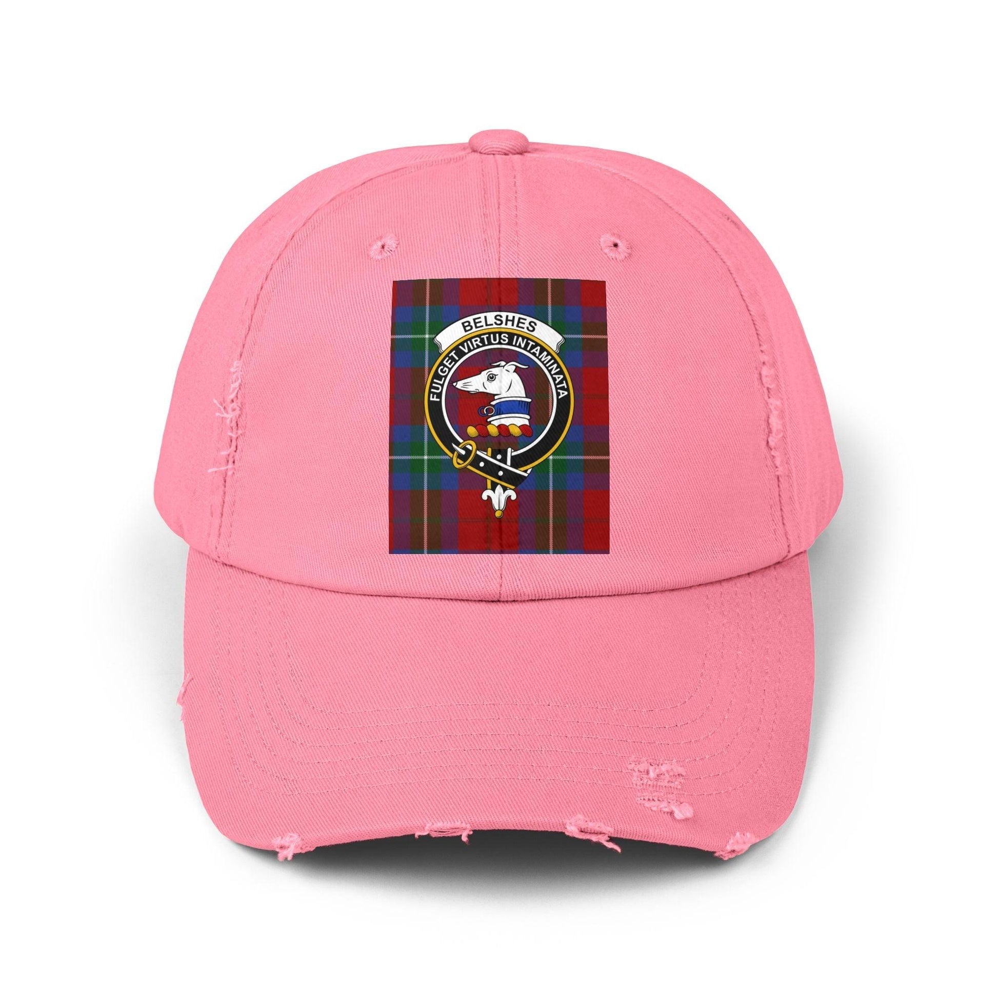 Belshe Clan Crest Scottish Baseball Cap - Celtic Ancestry Gifts