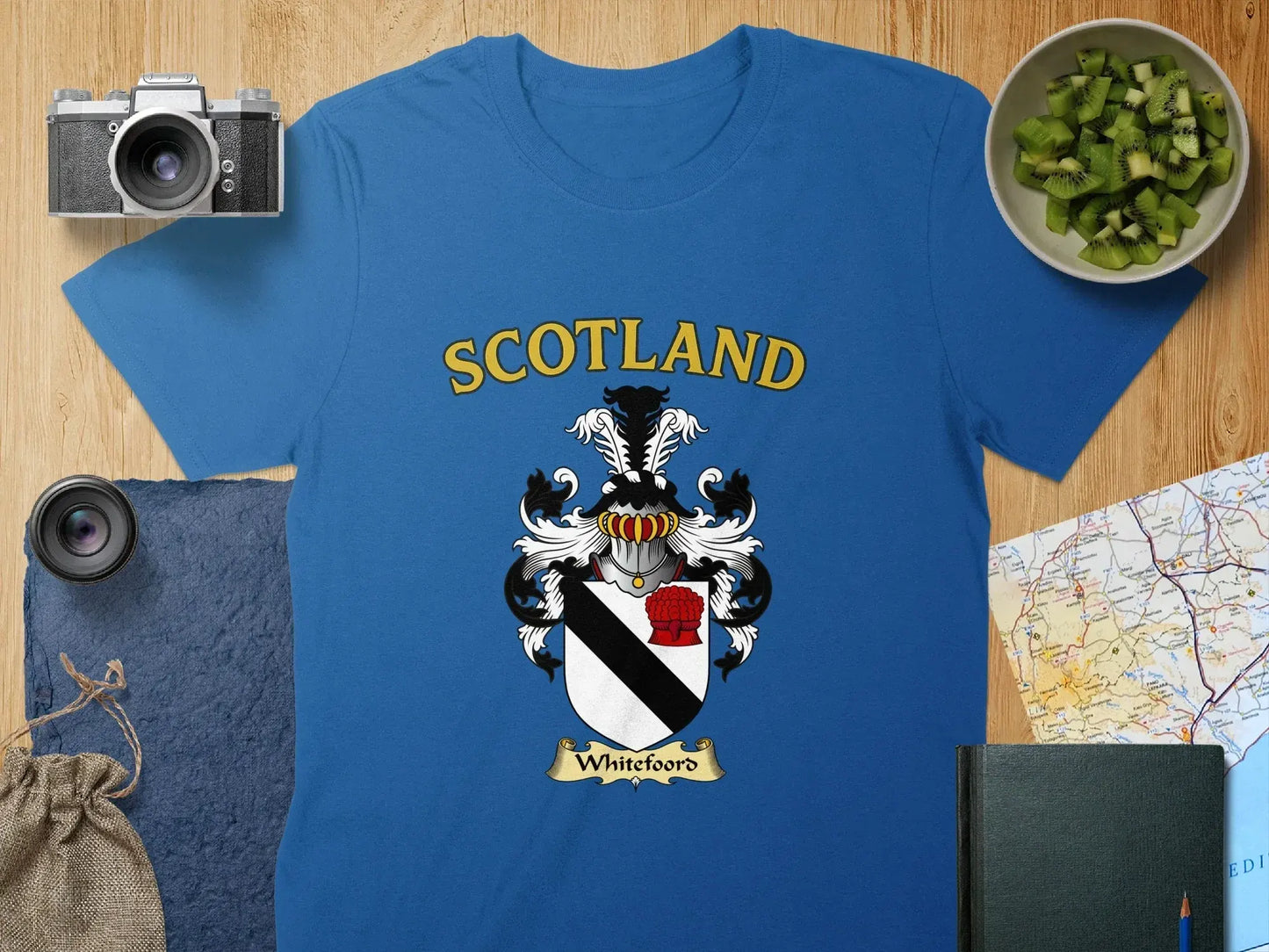 Scotland Whitefoord Design Crew Neck Tee Shirt product