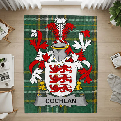 Elegant Family Crest Design Area Rug Product Type