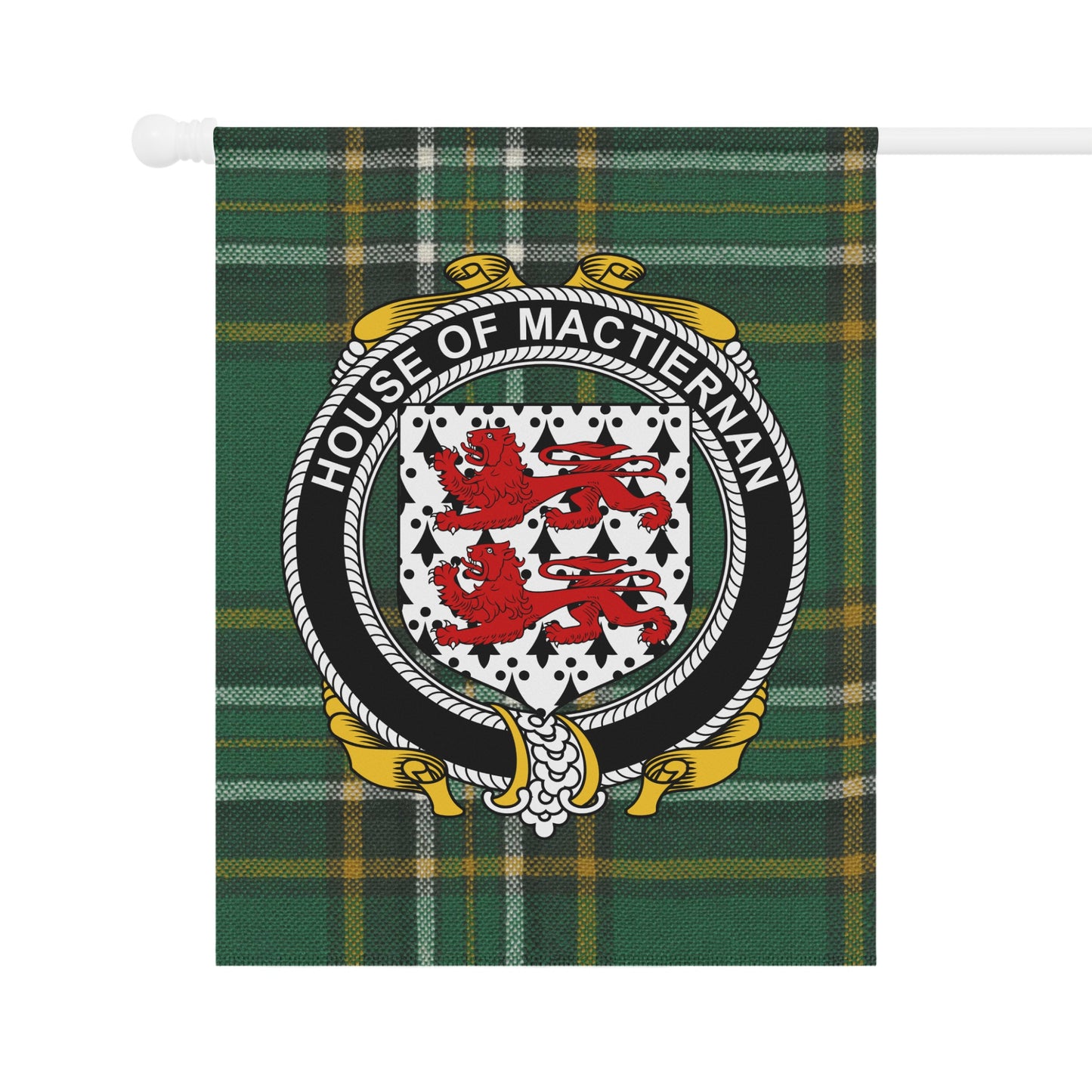 House of Mactiernan Plaid Flag Wall Art Product