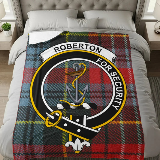 Robertson For Security Anchor Tartan Blanket product