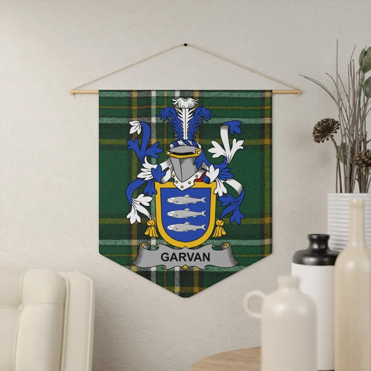 Garvan Family Crest Plaid Pattern Wall Decor product