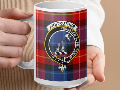 Anstruther Periissem Ni Periissem Emblem Mug - Living Stone Gifts