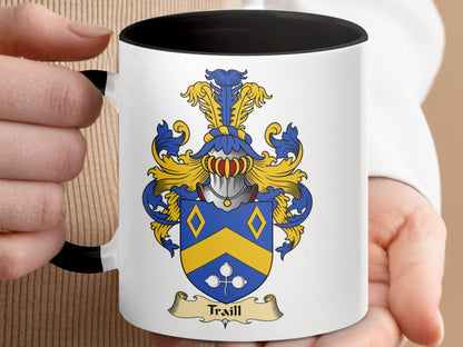 Clan Traill Scottish Coat of Arms Mug - Living Stone Gifts