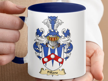 Clan Pillans Scottish Coat of Arms Mug - Living Stone Gifts