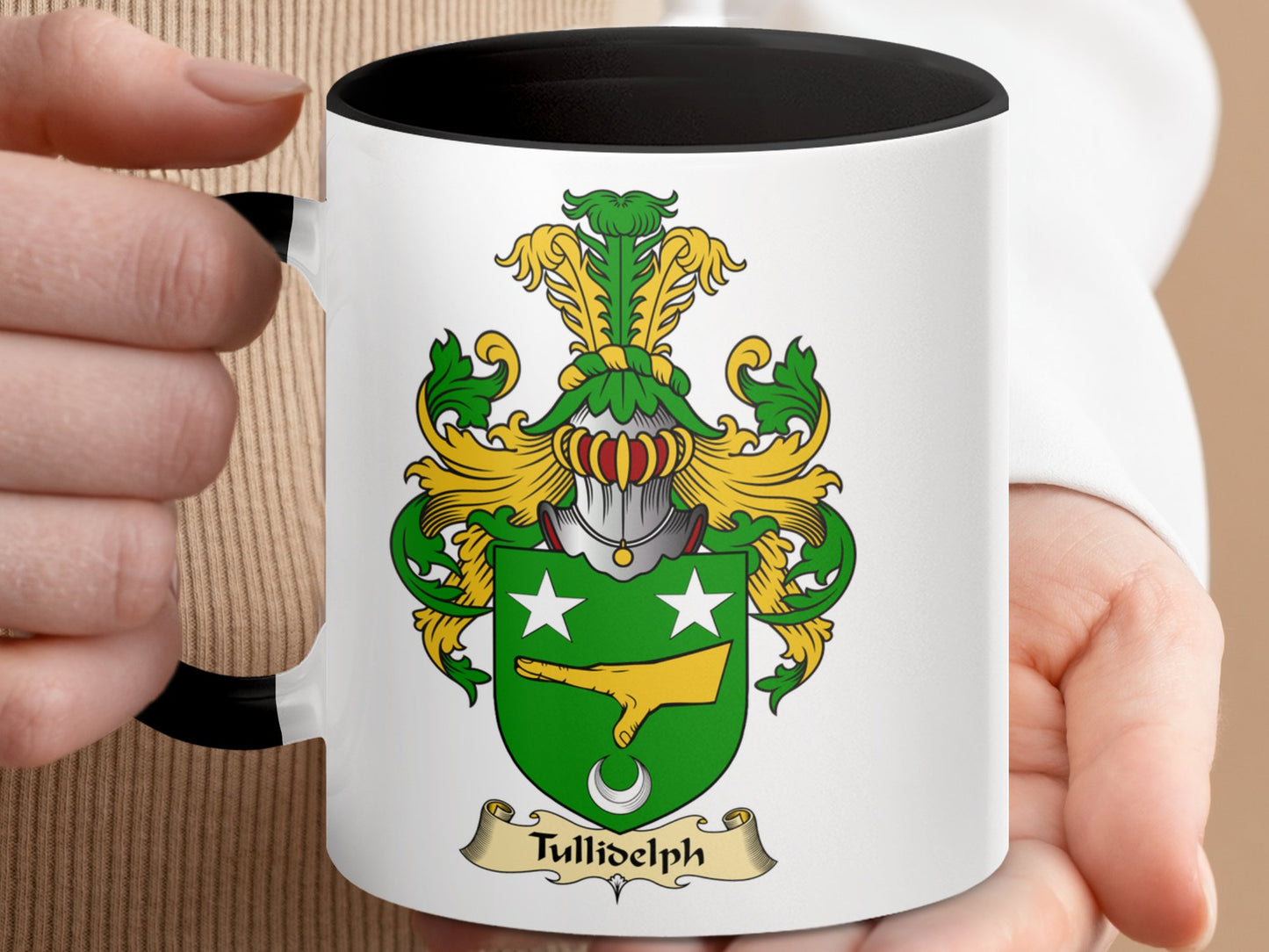 Tullideph Scottish Coat of Arms Mug - Living Stone Gifts