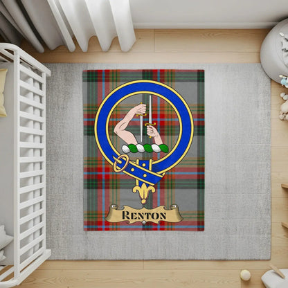 Colorful Renton Plaid Design Baby Nursery Rug product