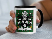 Price Welsh Family Crest Mug | Welsh Heritage Gift