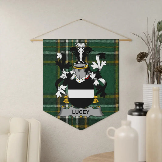 Lucey Family Crest Wall Hanging Banner product