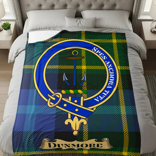 Dunmore Spes Anchora Semper Badge Design Throw product