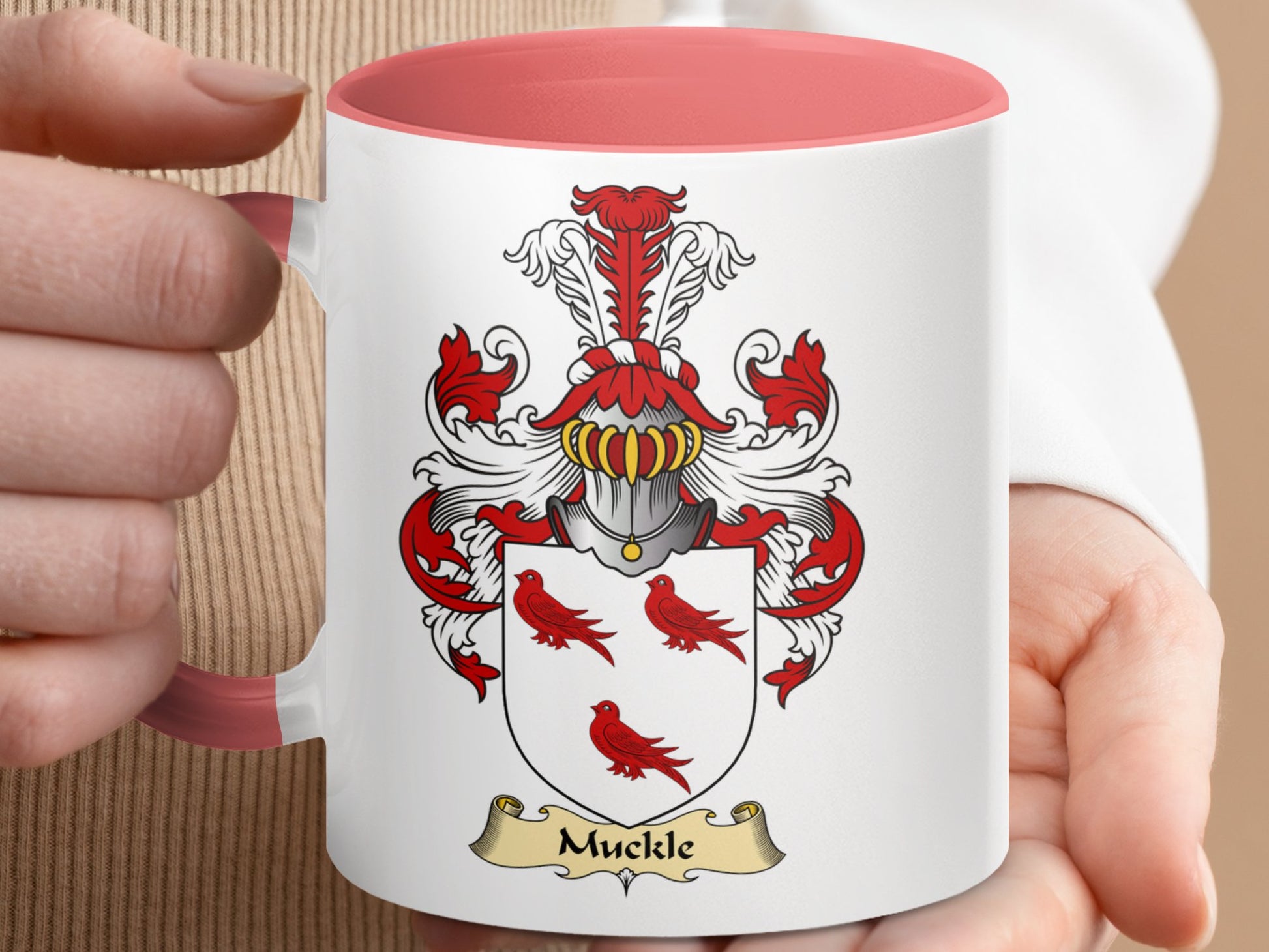 Family Heritage Scottish Clan Surname Coat of Arms Mug - Living Stone Gifts