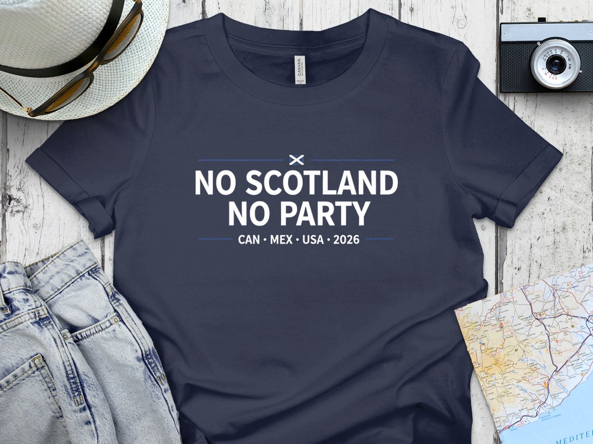 No Scotland No Party CAN MEX USA 2026 Shirt