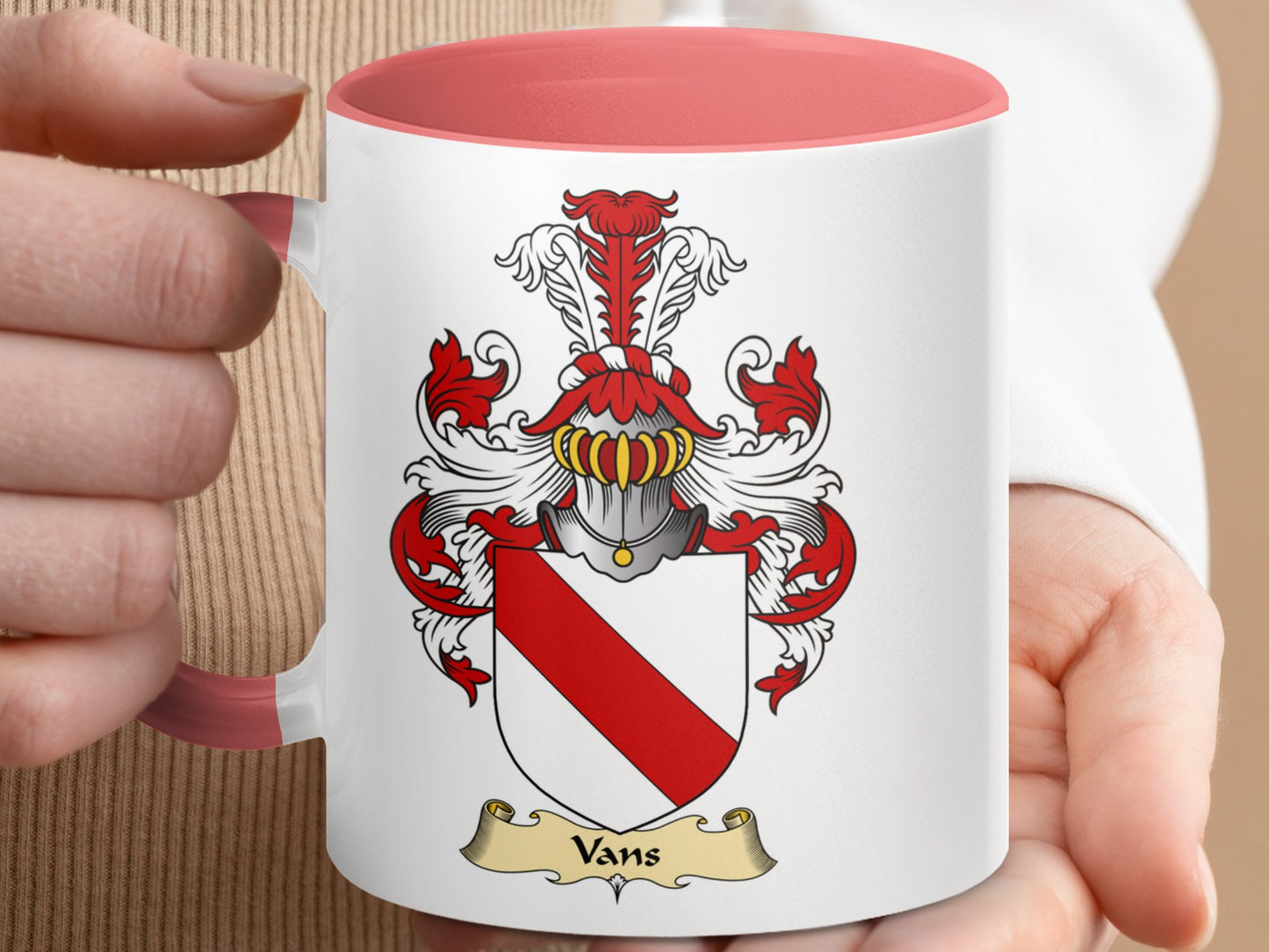 Vans Scottish Coat of Arms Mug - Living Stone Gifts