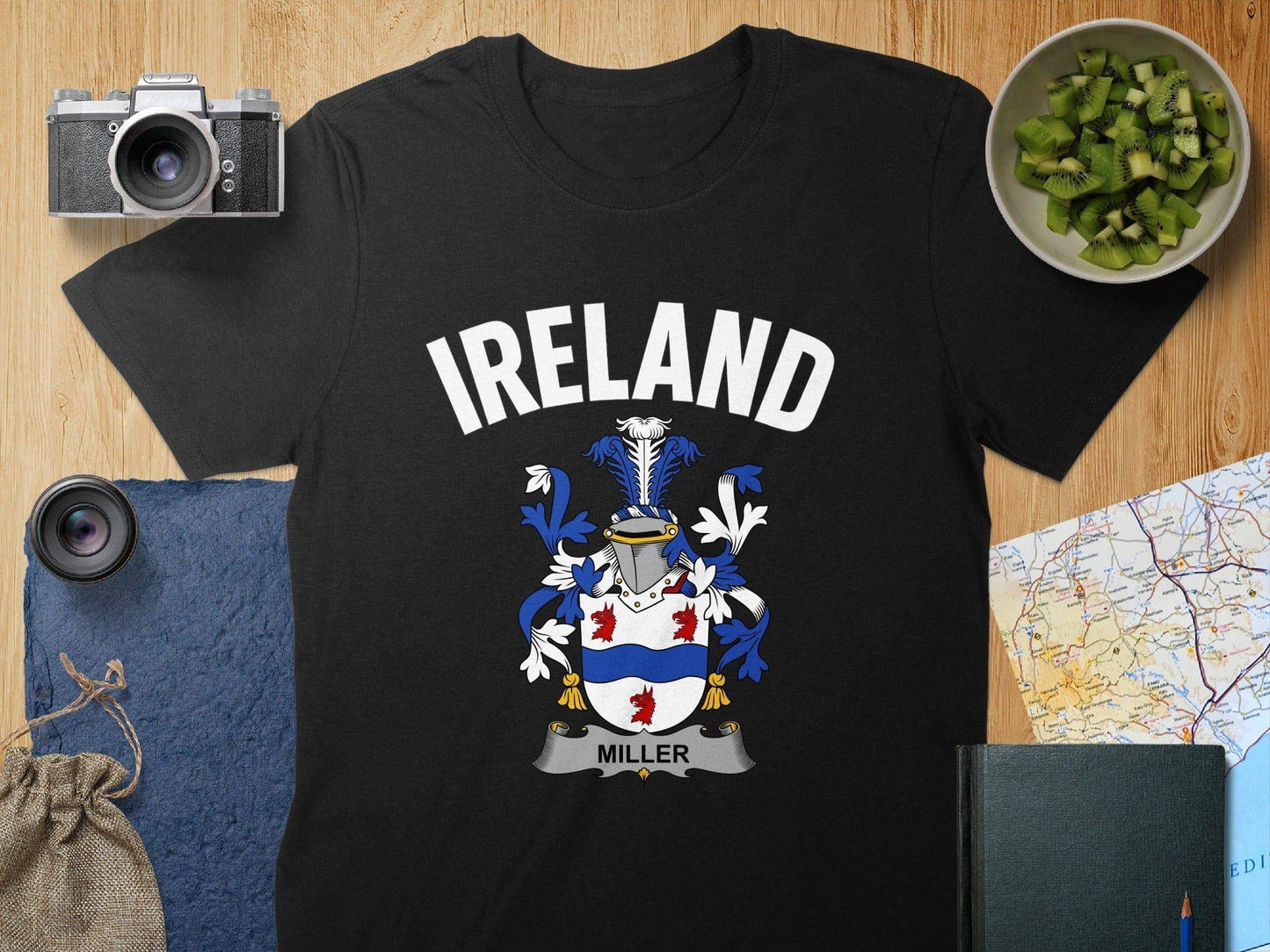 Ireland Miller Family Crest Graphic T-shirt product type