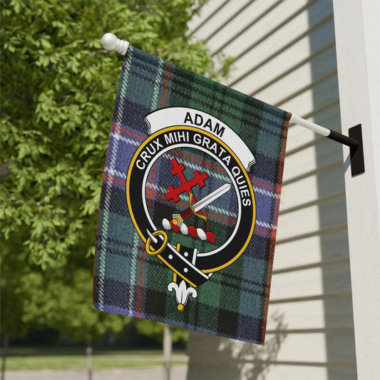 Personalized Adam Family Crest Outdoor Flag product