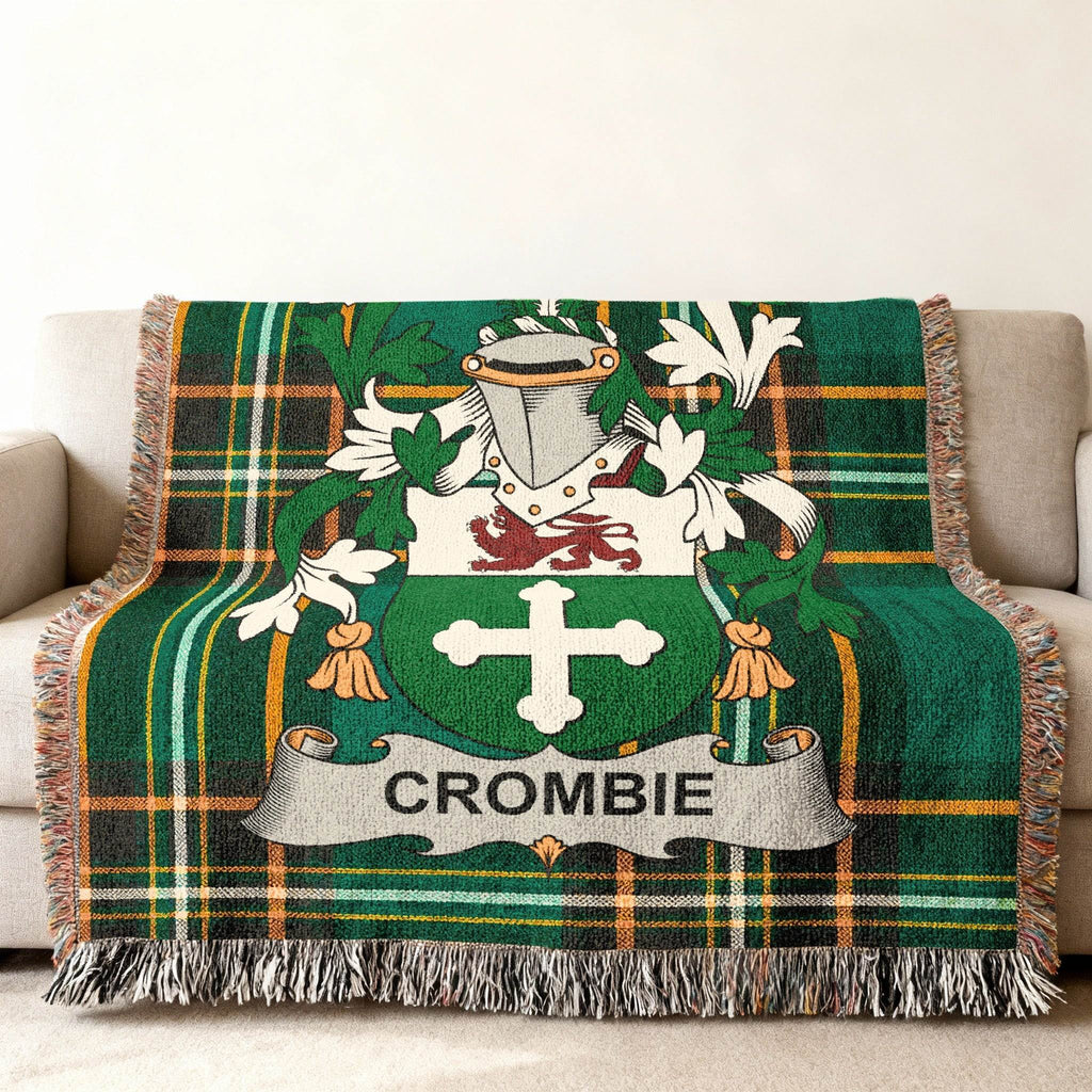 Crombie Crest Tartan Throw product type