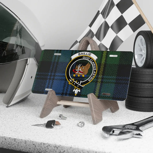 Baillie Quid Clarius Astris Tartan License Plate product