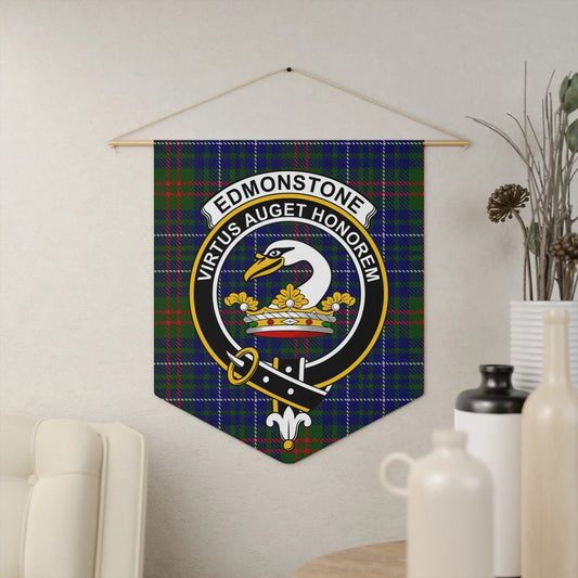 Edmonstone Virtus Auget Honorem Tartan Banner product type