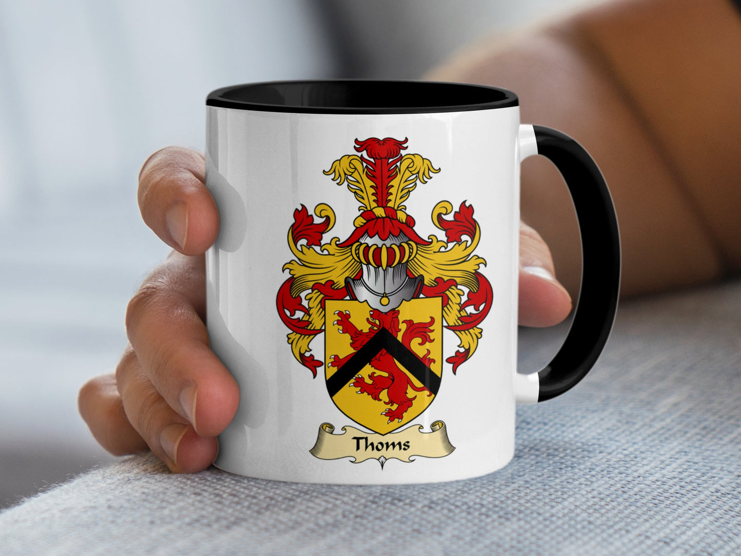 Clan Thorns Scottish Coat of Arms Mug - Living Stone Gifts